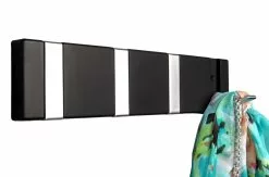 Home>it Knaggrekke Flex Med 4 Knagger (sort)