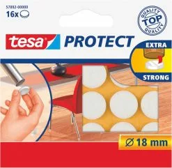 Tesa® Filtknotter Ø18mm Hvit