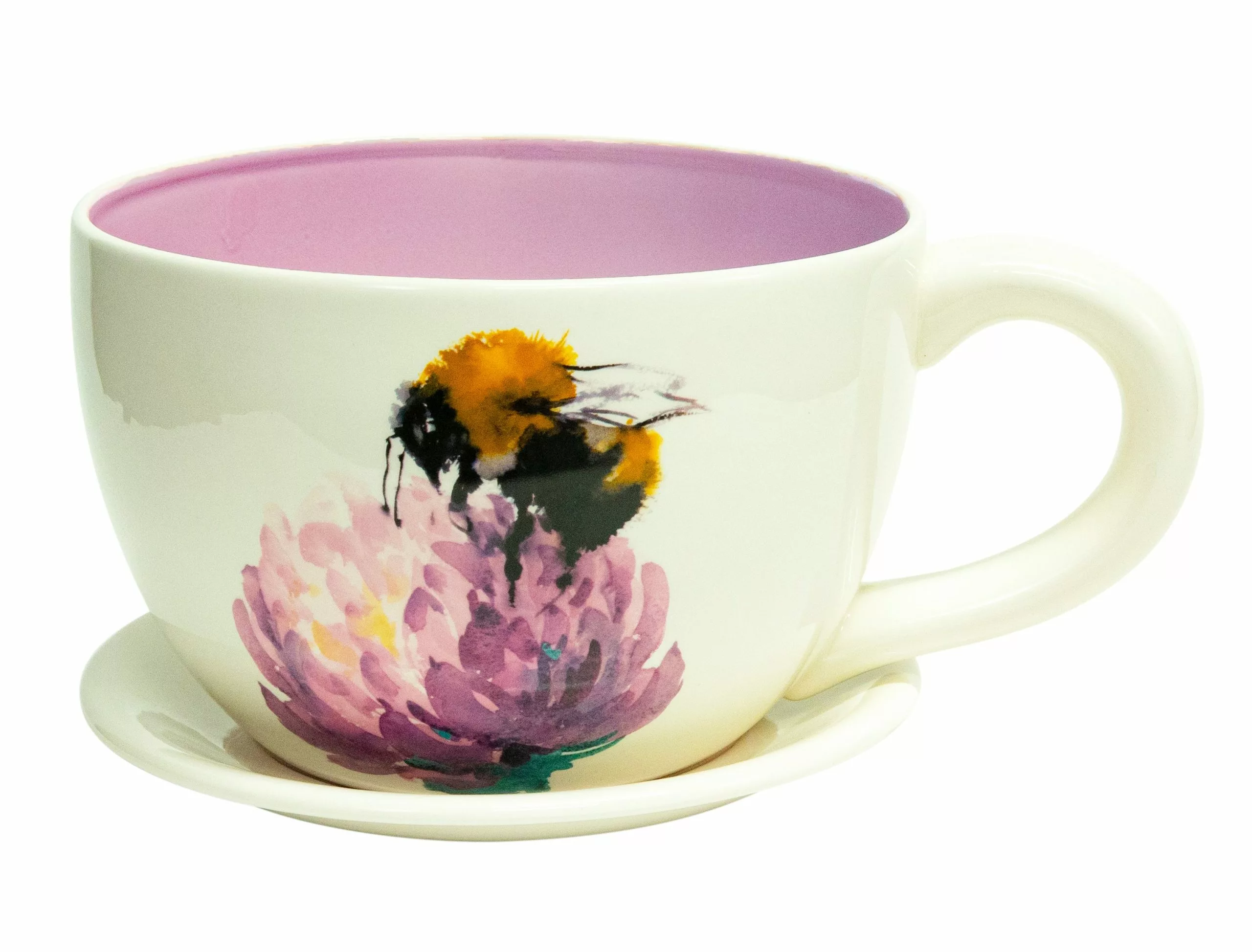 NORDIC DECO Blomsterpotte Med Skål 1 NORDIC DECO Blomsterpotte Med Skål