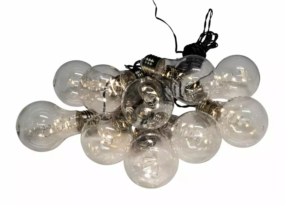 PREMIUM COLLECTION Lyslenke Med 10 LEDpærer IP44 1 PREMIUM COLLECTION Lyslenke Med 10 LEDpærer IP44