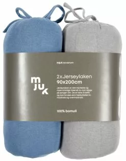 Mjuk Jerseylaken 2 Pk.
