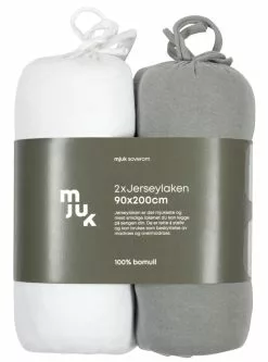 Mjuk Jerseylaken 2 Pk. -Billig Soverom Butikk 542361 7025180660052