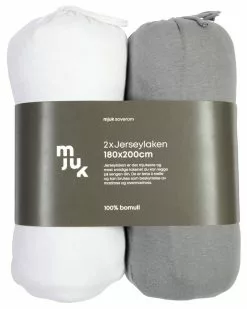 Mjuk Jerseylaken 2 Pk.