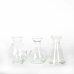 BLOMSTERRINGEN Mjuk Minivaser 3pk