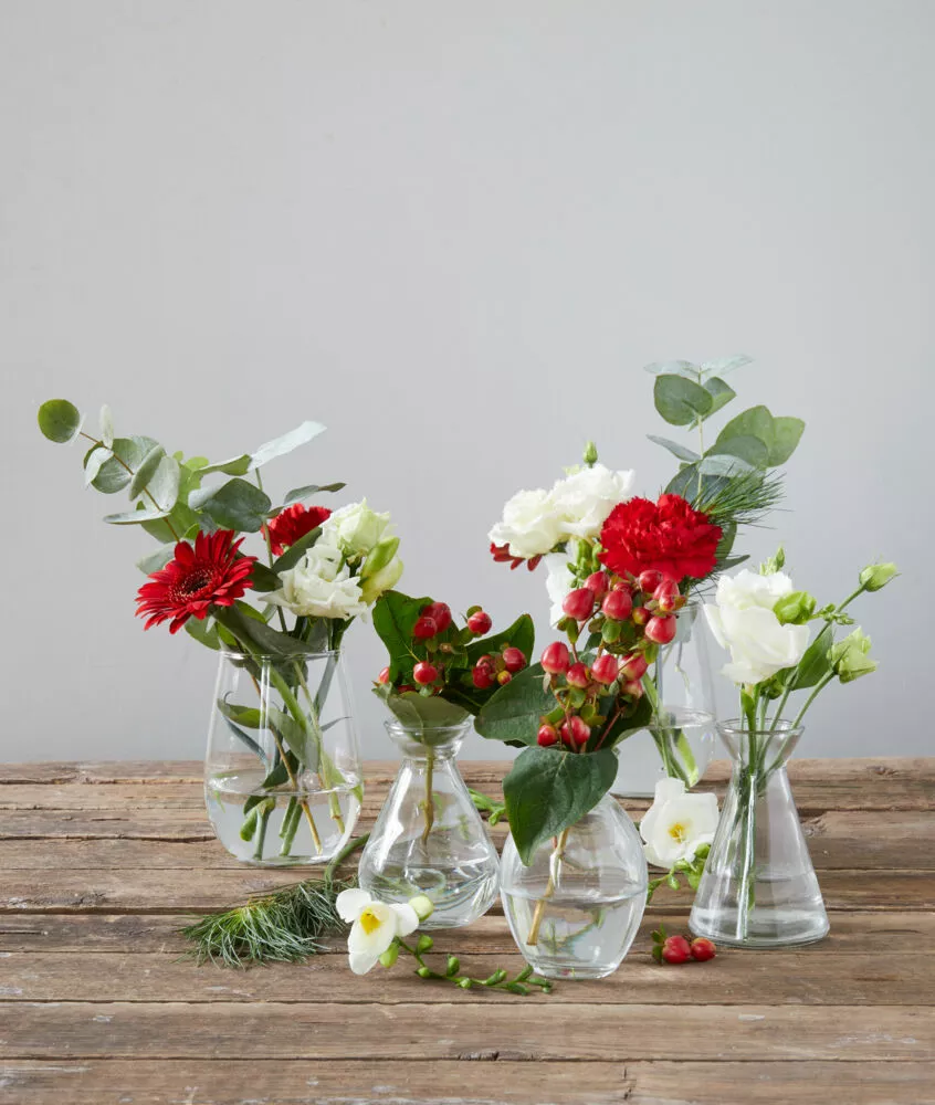 BLOMSTERRINGEN Mjuk Minivaser 3pk 2 BLOMSTERRINGEN Mjuk Minivaser 3pk - Bilde 2