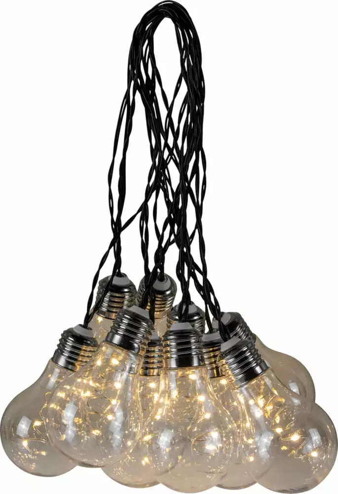 PREMIUM COLLECTION Lyslenke Med 10 LEDpærer IP44 5 PREMIUM COLLECTION Lyslenke Med 10 LEDpærer IP44 - Bilde 5